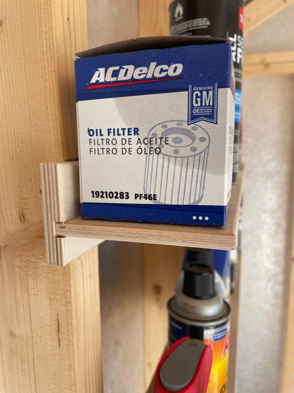 Ledge Shelf - Stud Mounted for Sheds