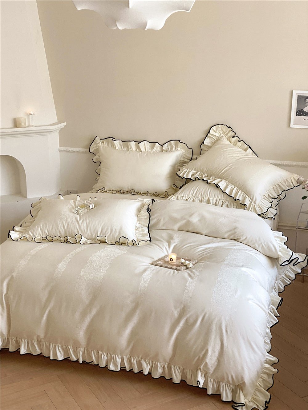 Silky Ruffle Pillowcases