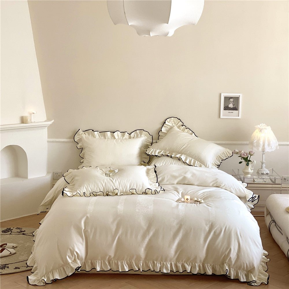 Silky Ruffle Pillowcases